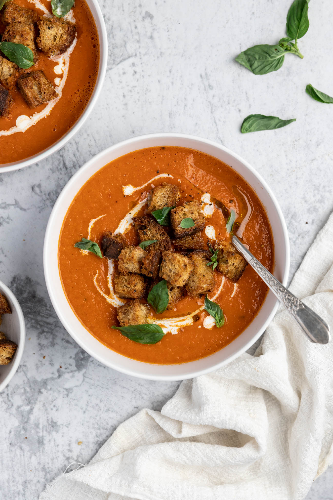 La meilleure recette de soupe tomate et basilic!