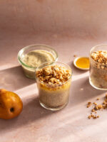 Chaï Chia Pudding with Pear Compote