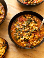 Italian Chickpea Soup (Pasta e Ceci)